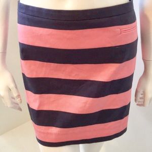 Gap striped mini skirt.